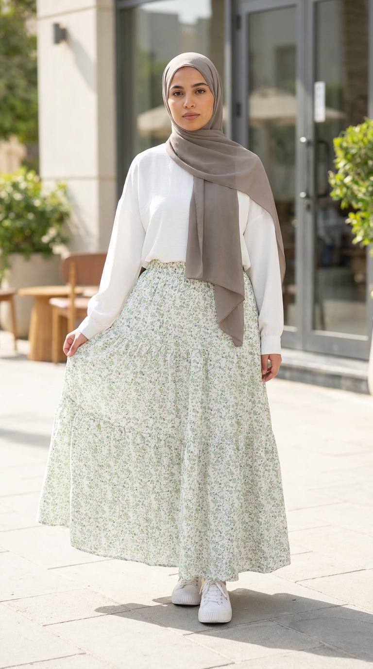 Floral Skirt