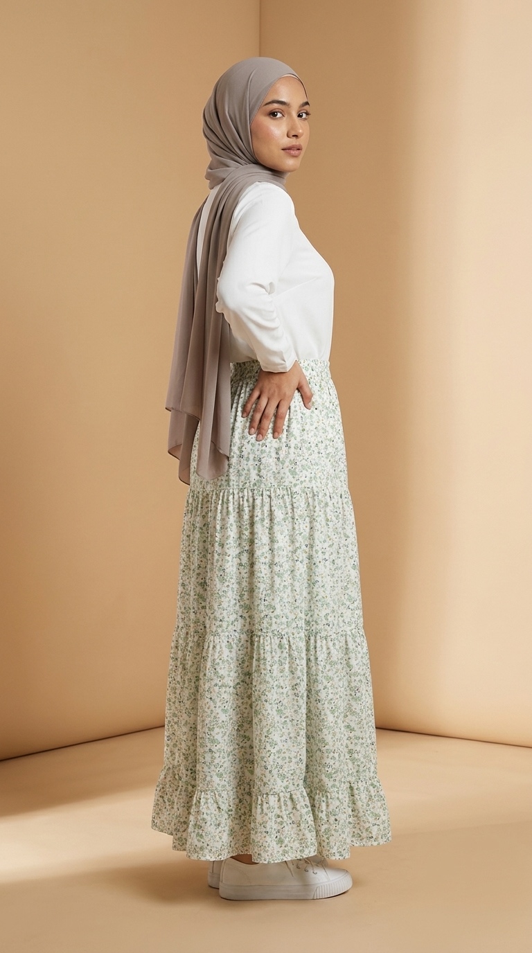 Floral Skirt