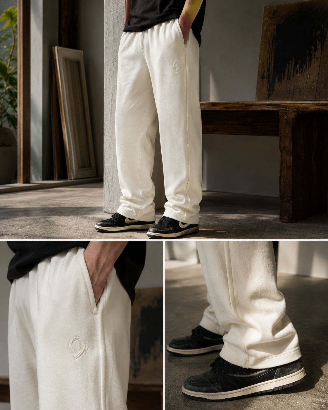 Wide Leg Milton Pants