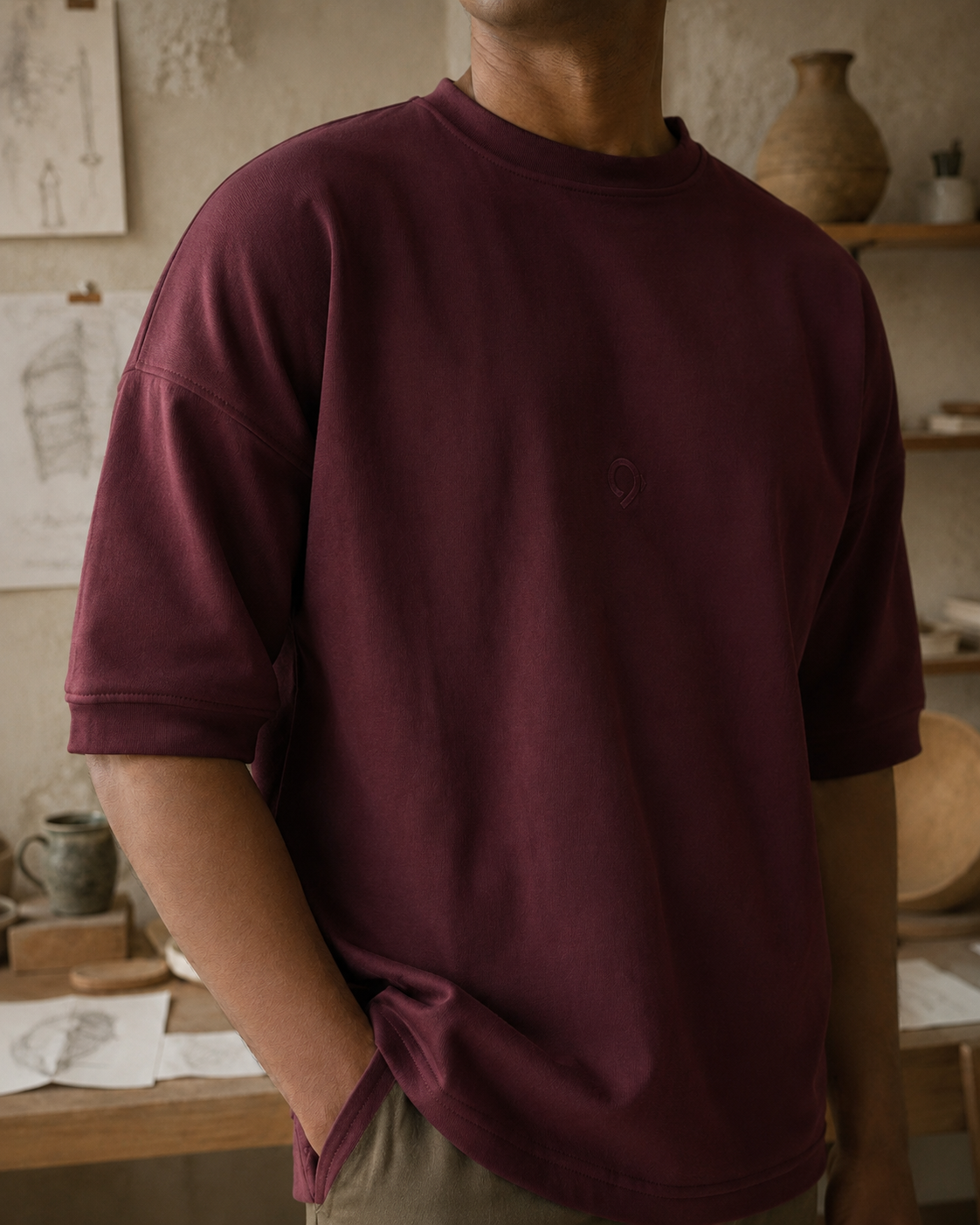 Round Neck Milton  T-Shirts