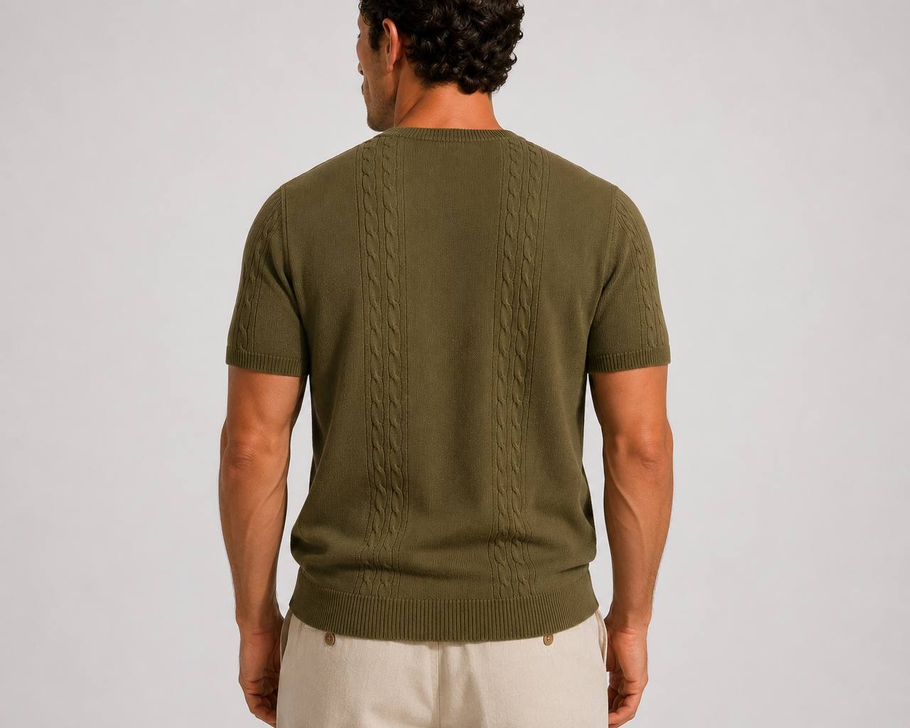 Knitted Round T-Shirt
